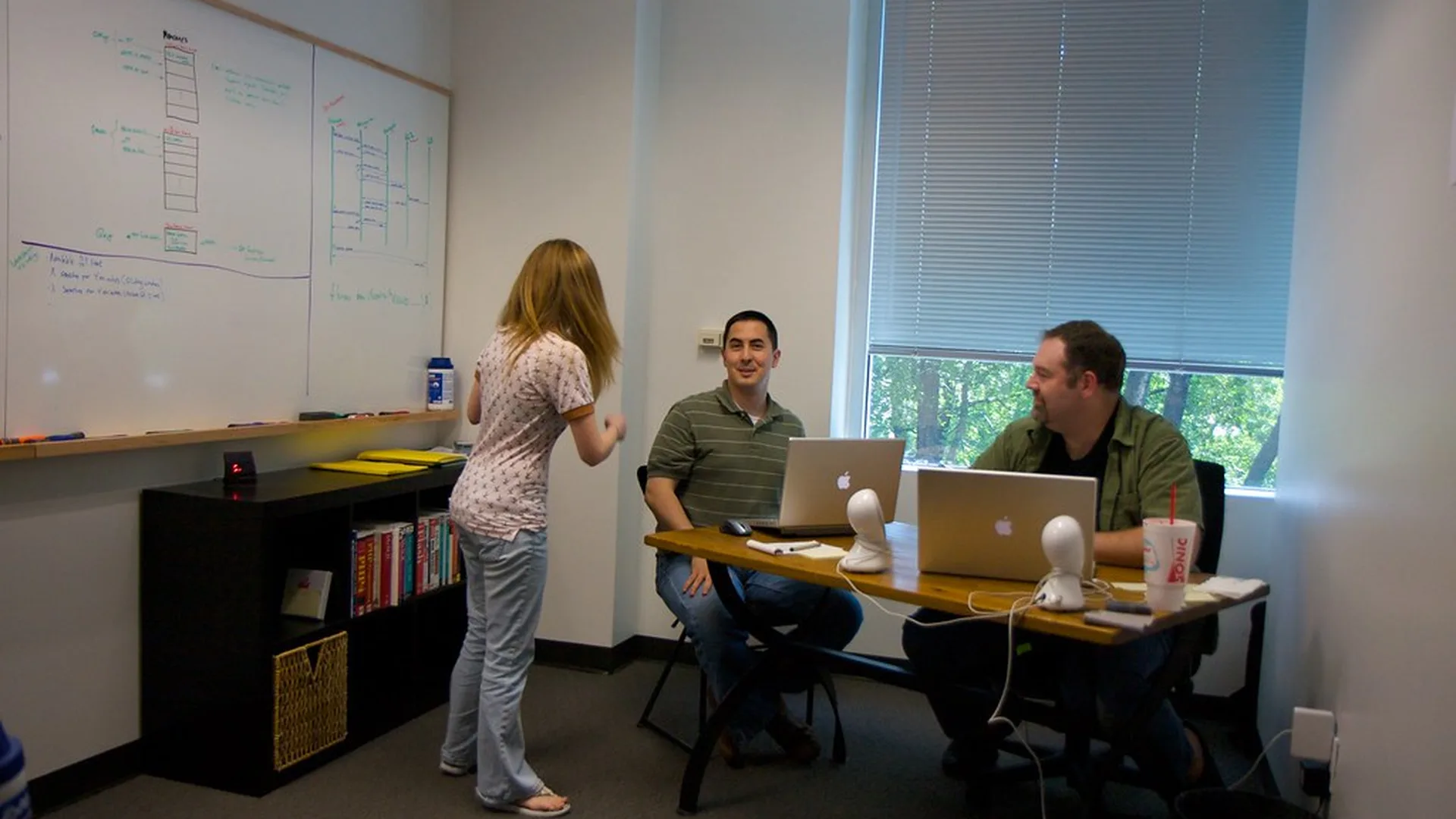 Developer testing a new tool against a real project